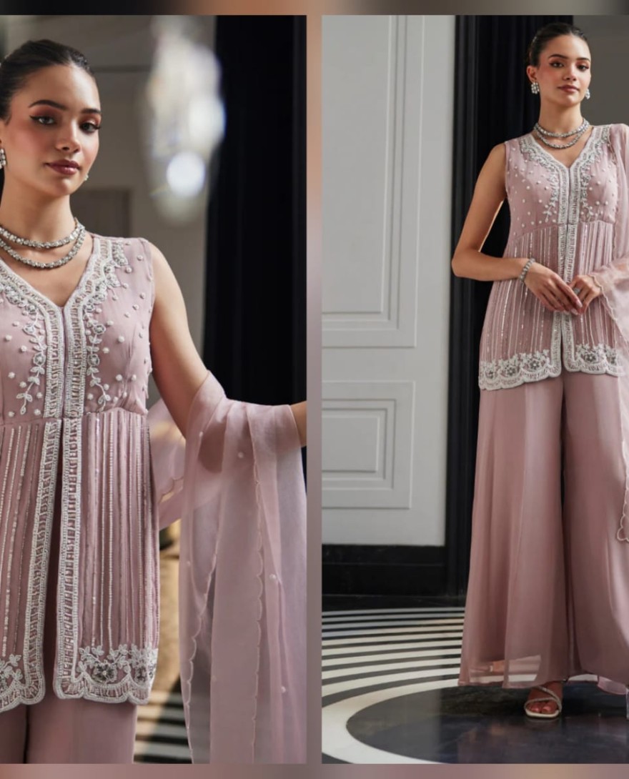 s4u - The Blush Edit-Palazzo Set